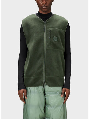 GILET FLEECE, 03 GREEN, small