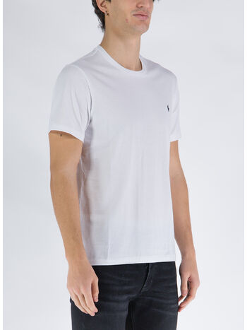 T-SHIRT CREW SLEEP, WHITE, small