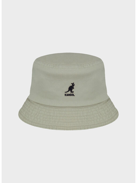 CAPPELLO WASHED BUCKET UNISEX, KH262 KHAKI, medium
