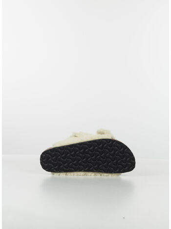 CIABATTA ARIZONA BIG BUCKLE SHEARLING, EGGSHELL, small