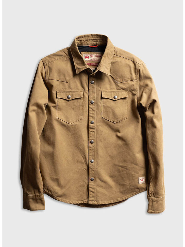 CAMICIA FENCELINE, BEIGE, large