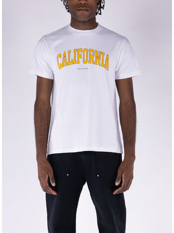T-SHIRT CALIFORNIA, WHITE, small