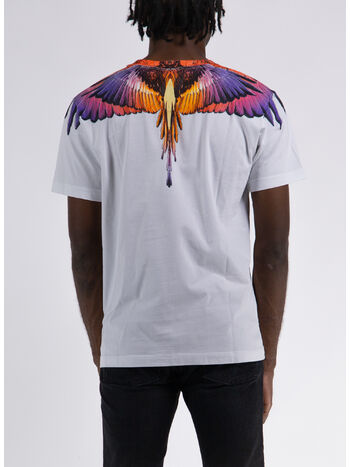 T-SHIRT ICON WINGS REGULAR, 0130 WHITE PINK, small