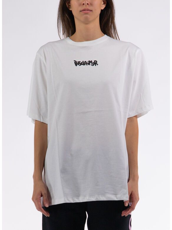 T-SHIRT HEART SPRAY, OFF WHITE, medium