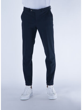 PANTALONE WINTER CHINO, 60 BLUE BLACK, small