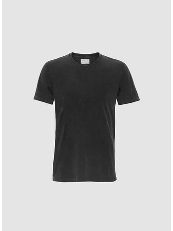 T-SHIRT CLASSIC ORGANIC TEE, Faded Black, small