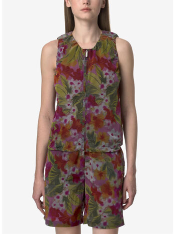 GILET ALIZE, AZL FLORAL PRINT, small