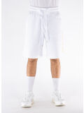 SHORTS SPORTIVI CON LOGO, G03 WHITE/GOLD, thumb