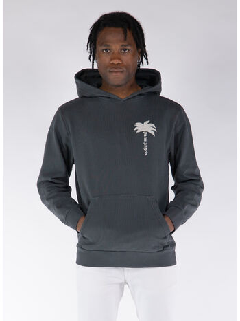 FELPA HOODIE THE PALM GD, 0703 DARK GREY OFF WHITE, small
