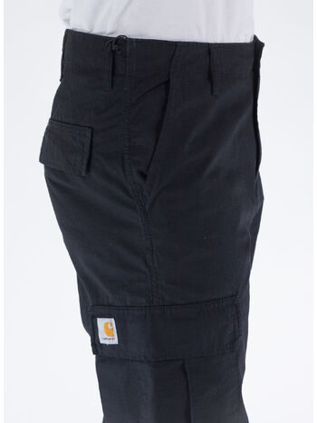 PANTALONE REGULAR CARGO, 8902 BLACK RINSED, small