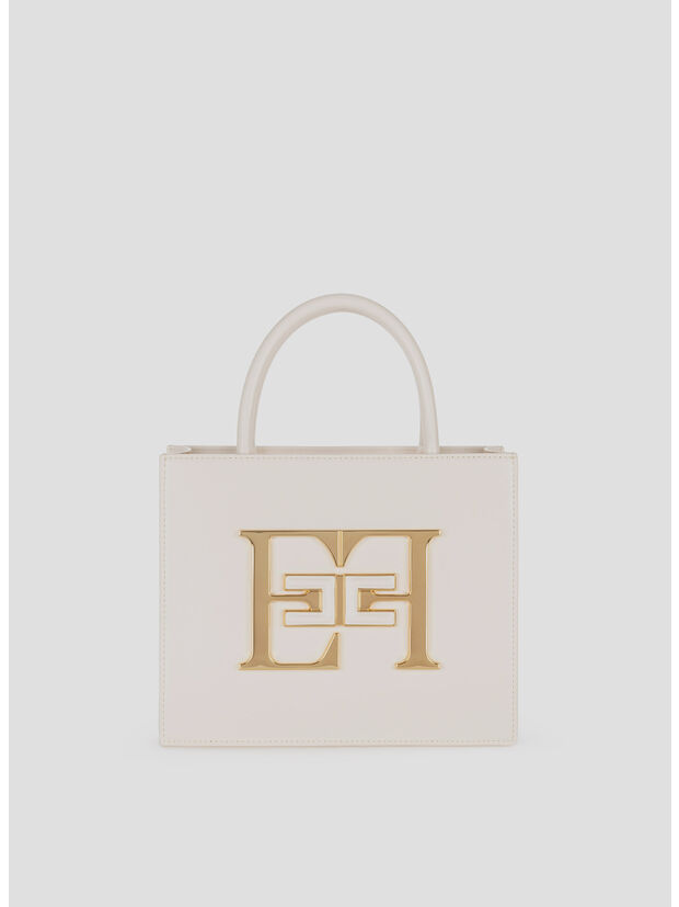 BORSA SMALL CON LOGO, 193 BURRO, large