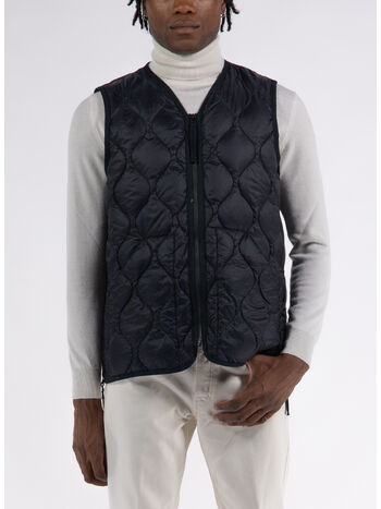 GILET MILITARY V ZIP, BLACK, small