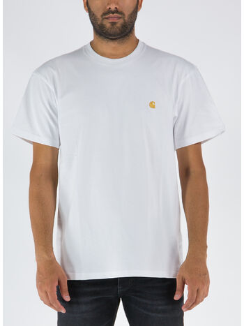 T-SHIRT CHASE, 00RXX WHITE/GOLD, small