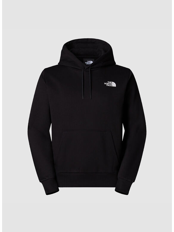FELPA HOODIE SIMPLE DOME, JK31 TNF BLACK, medium