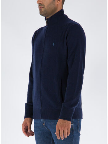 CARDIGAN FULL ZIP, HUNTER NAVY, small