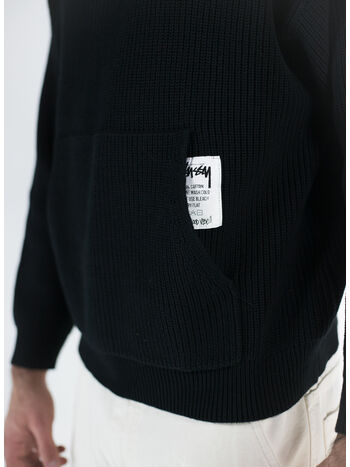 MAGLIONE KNIT, BLAC BLACK, small