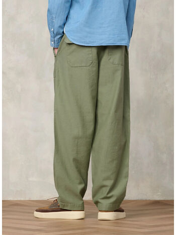 PANTALONE HANOVER DYED, 694 VERDE OLIVASTRO, small