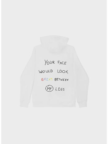 FELPA LETTERING, WHITE, small