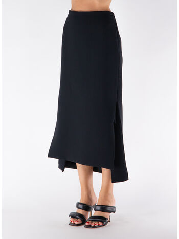 GONNA MIDI ADELFI, 006 BLACK, small