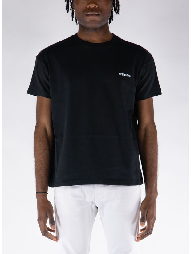 T-SHIRT GIROCOLLO CON MINI LOGO, , large