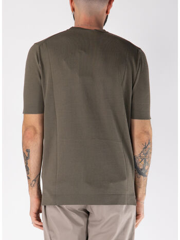 T-SHIRT SHORTSLEEVE COTTON CREPE, , small