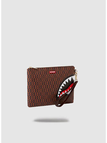 POCHETTE CASHIN CHECKS CROSSOVER CLUTCH, CHECKRED, small