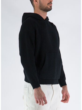 MAGLIONE KNIT, BLAC BLACK, small