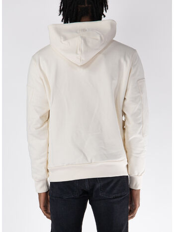FELPA HOODIE UTILITY, GW018 HEAVY CREAM, small