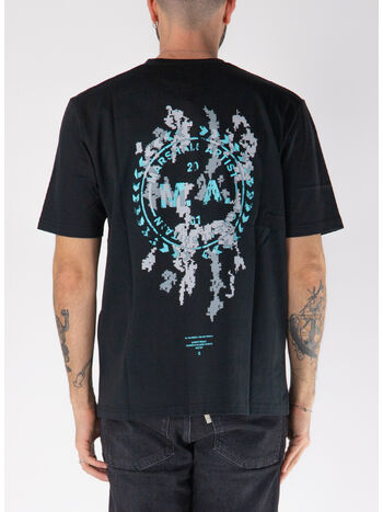 T-SHIRT CAMO EROSION, 001 BLACK, small