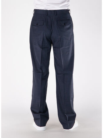 PANTALONE CHINO CON PINCES RELAXED, 200 NAVY, small