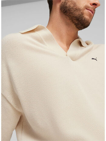POLO IN MAGLIA NOSTALGIA, 87 ALPINE SNOW, small