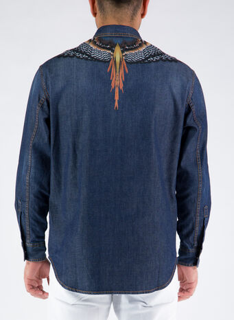 CAMICIA GRIZZLY WINGS MIDWASH, 4020LIGHTBLUE, small