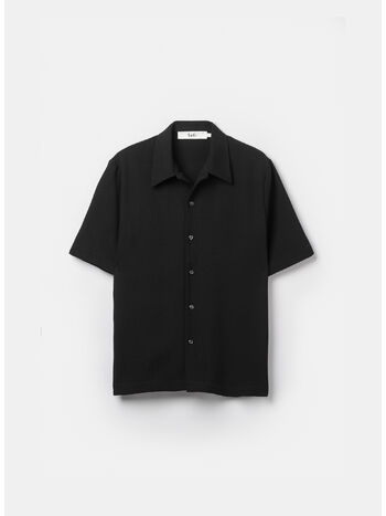 CAMICIA SUNEHAM, BLACK CREPE, small
