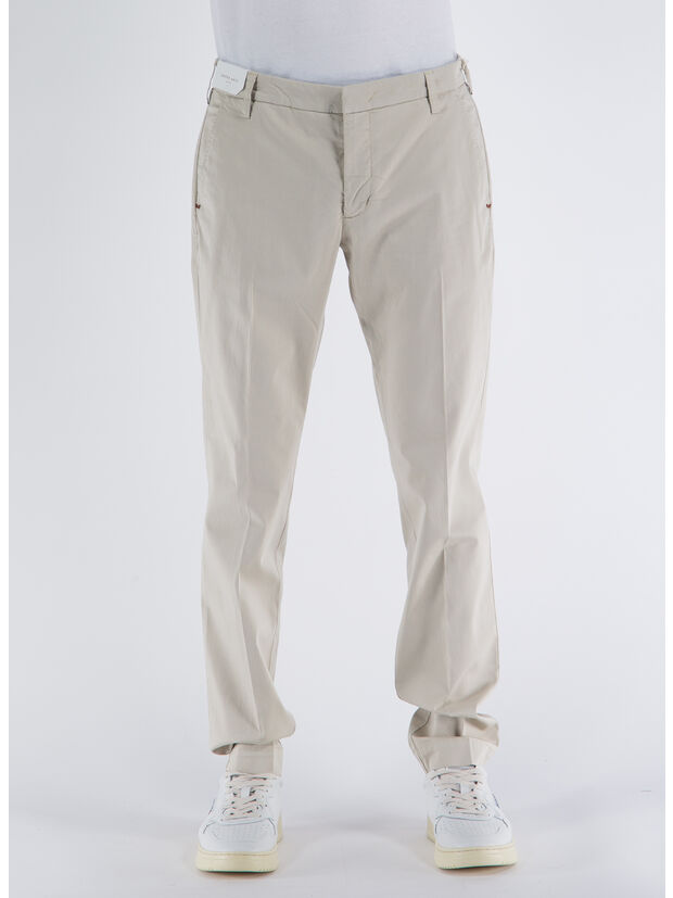PANTALONE CON TASCHE AMERICANE CHINO, , large