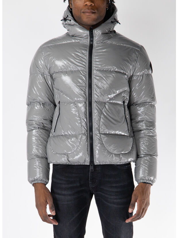 GIUBOTTO BOMBER GLOSS, 9406 GRIGIO PERLA, large