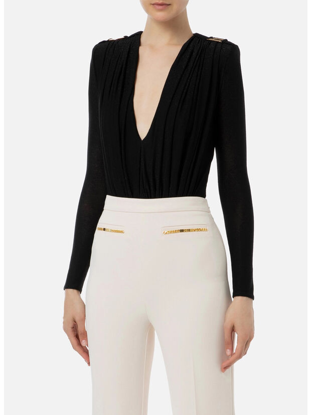 BODY IN JERSEY LUREX, 110 NERO, large