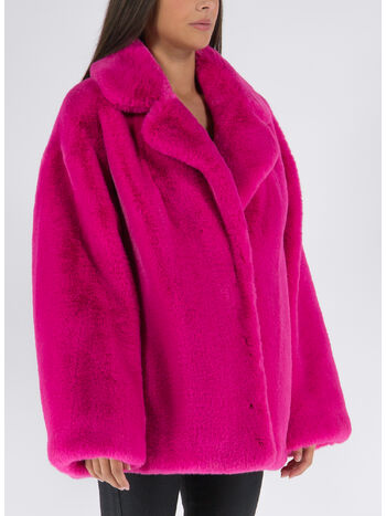 PELLICCIA SINTETICA SAVANNAH, 23200 FUXIA, small
