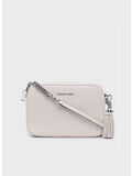 BORSA A TRACOLLA GINNY, 085 OPTIC WHITE, thumb