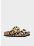 SANDALO SABOT NOELLE, LEOPARD, thumb