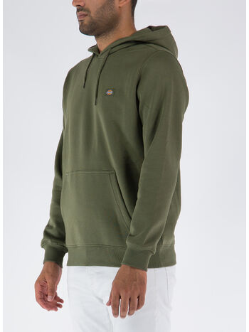 FELPA OAKPORT CON CAPPUCCIO, MGR1 MILITARY GREEN, small