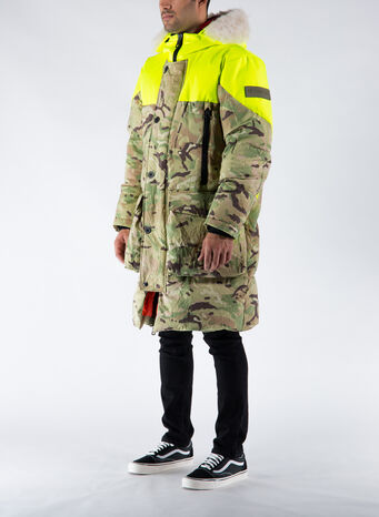 GIUBBOTTO SLEEPING BAG COAT, CAMOFLURO, small