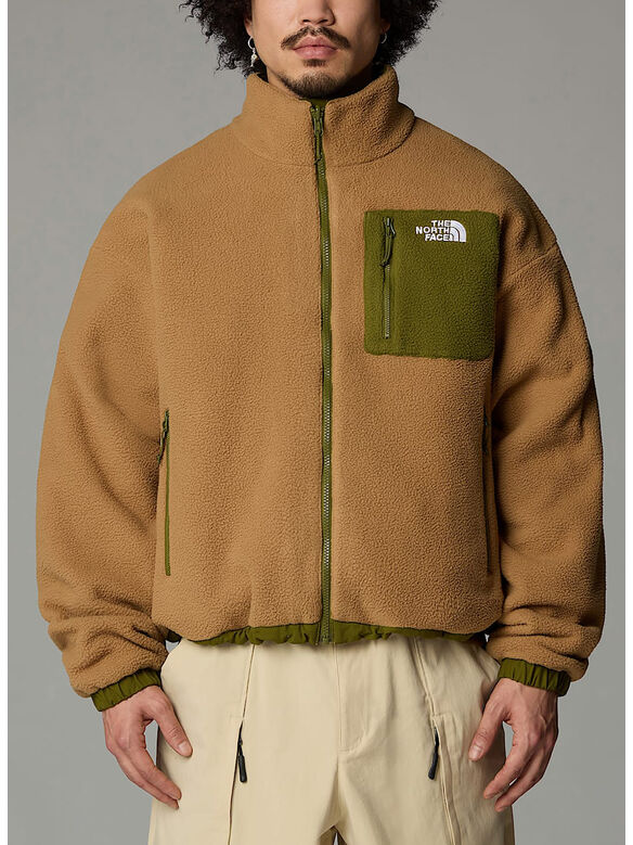 GIUBBOTTO YUMIORI REVERSIBLE, T39M FOREST OLIVE/UTILITY BROWN, medium