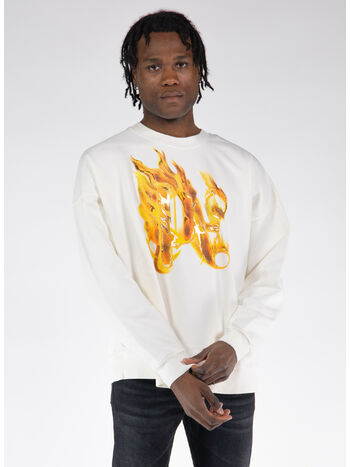FELPA BURNING MONOGRAM, 0376 OFF WHITE GOLD, small