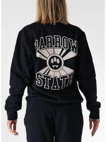 FELPA GIROCOLLO STATE OF MADNESS UNISEX, 110 NERO/BLACK, small