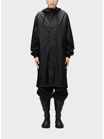 CAPPOTTO PARKA FISHTAIL, 01 BLACK, small