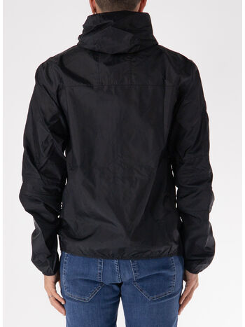 GIACCA A VENTO FULL ZIP UNISEX, H8NK NYLON BLACK, small