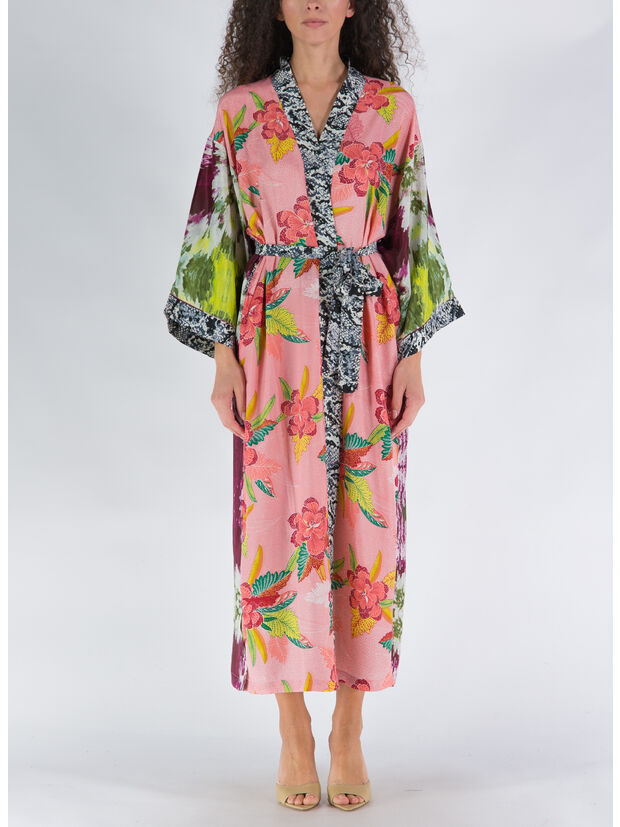 KIMONO CLOE, PEACH BLUSH MIX, large