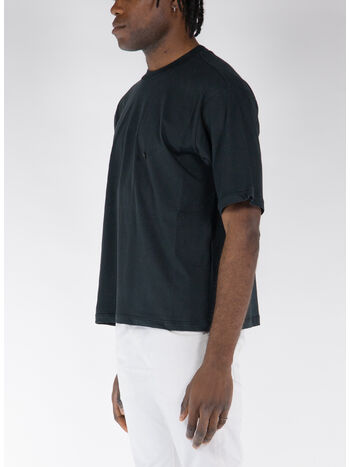 T-SHIRT CON LOGO, 110 BLACK, small