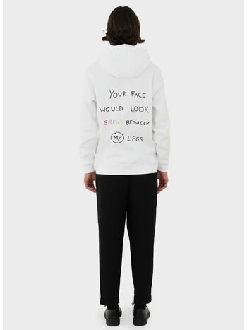 FELPA LETTERING, WHITE, small