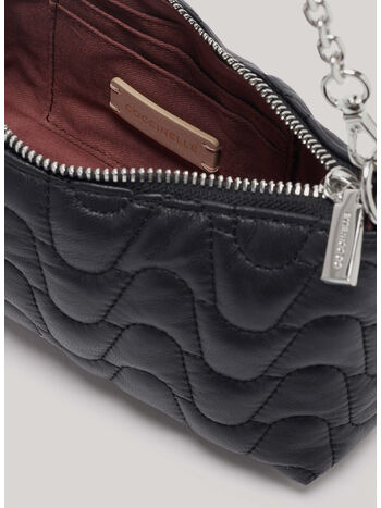 BORSA  AURA MATELASSE, 001 NOIR, small